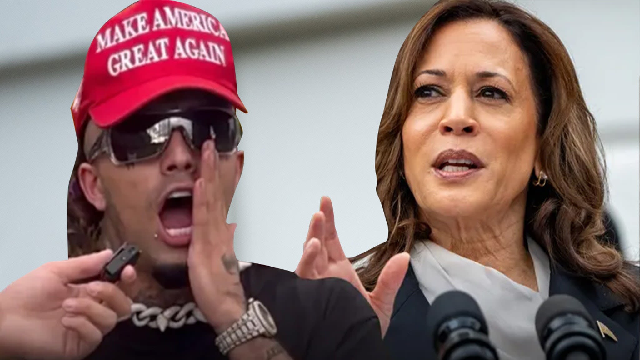 Lil Pump Falsely Claims Kamala Harris Isn't Black, Doubles Down on Trump