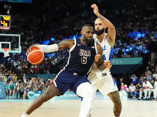 LeBron James wins the MVP of men's basketball at 2024 Olympics