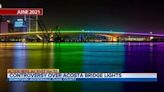 Community members display their own version of pride, light up Main Street Bridge in San Marco