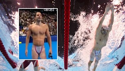 荷蘭泳手兜襠布泳褲爆紅 落水變透明