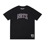 Mitchell Ness 短袖 NBA New Jersey Nets 男款 黑 紐澤西 籃網 MNTS002NJNB