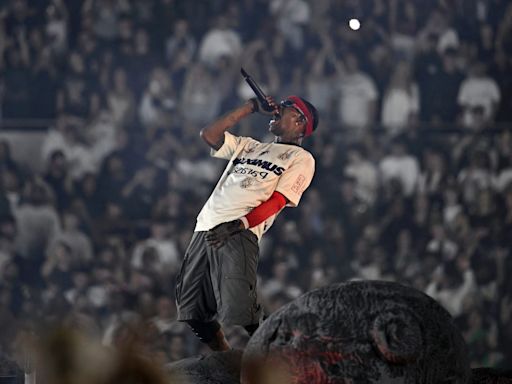 Travis Scott: Dazzling showmanship from the controversial rap star