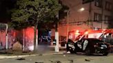 Acidente de trânsito envolvendo Mercedes causa a morte de um motociclista no centro de SP
