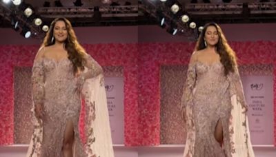 Sonakshi Sinha Turns Showstopper in Blush Pink Gown Post Wedding With Zaheer Iqbal