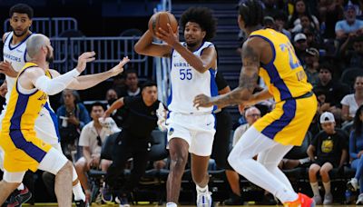 Lakers shoot blanks, get shot down by Warriors in summer league game
