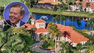PICTURES: Fox News Star Lou Dobbs Selling His Jaw-Dropping $3.1 Million Florida Estate — See Inside!