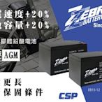 ☼ 台中苙翔電池 ►台灣斑馬 ZEBRA 6-DZM-15 EB15-12 12V15Ah 6-MF-12 電動機車電池