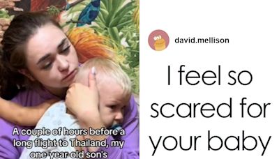 Baby With 104°F Fever Taken On An International Flight, Netizens Slam Parents