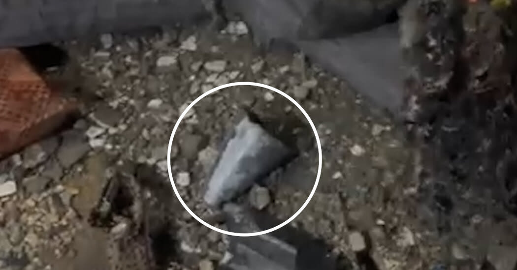 Video Analysis Shows Israeli Strike Used Bomb That Appeared to Be U.S.-Made