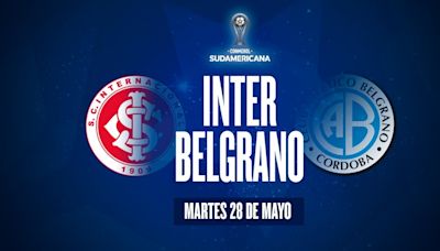 Inter de Porto Alegre vs. Belgrano por la Copa Sudamericana: horario y cómo ver por TV