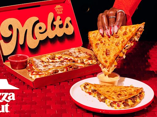 Pizza Hut adds a cheeseburger to the menu: A patty melt with pizza crust and mozzarella