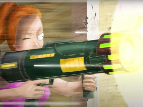 Rick and Morty: The Anime Clip Shows The Smith Family Getting Attacked