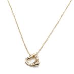 【二手名牌BRAND OFF】Tiffany & Co 蒂芬妮 Open Heart 18K玫瑰金 鏤空心形 項鍊