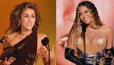 Miley Cyrus says she and Beyoncé text about their mothers