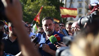 Abascal, sobre Sánchez, en Málaga: "Es una persona sin ningún tipo de escrúpulos"