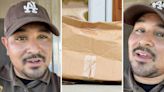 ‘I tell all my customers’: Delivery driver shares why damaged boxes are sometimes a good thing