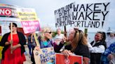 Portland not the right place to be homing all of these people, say protesters