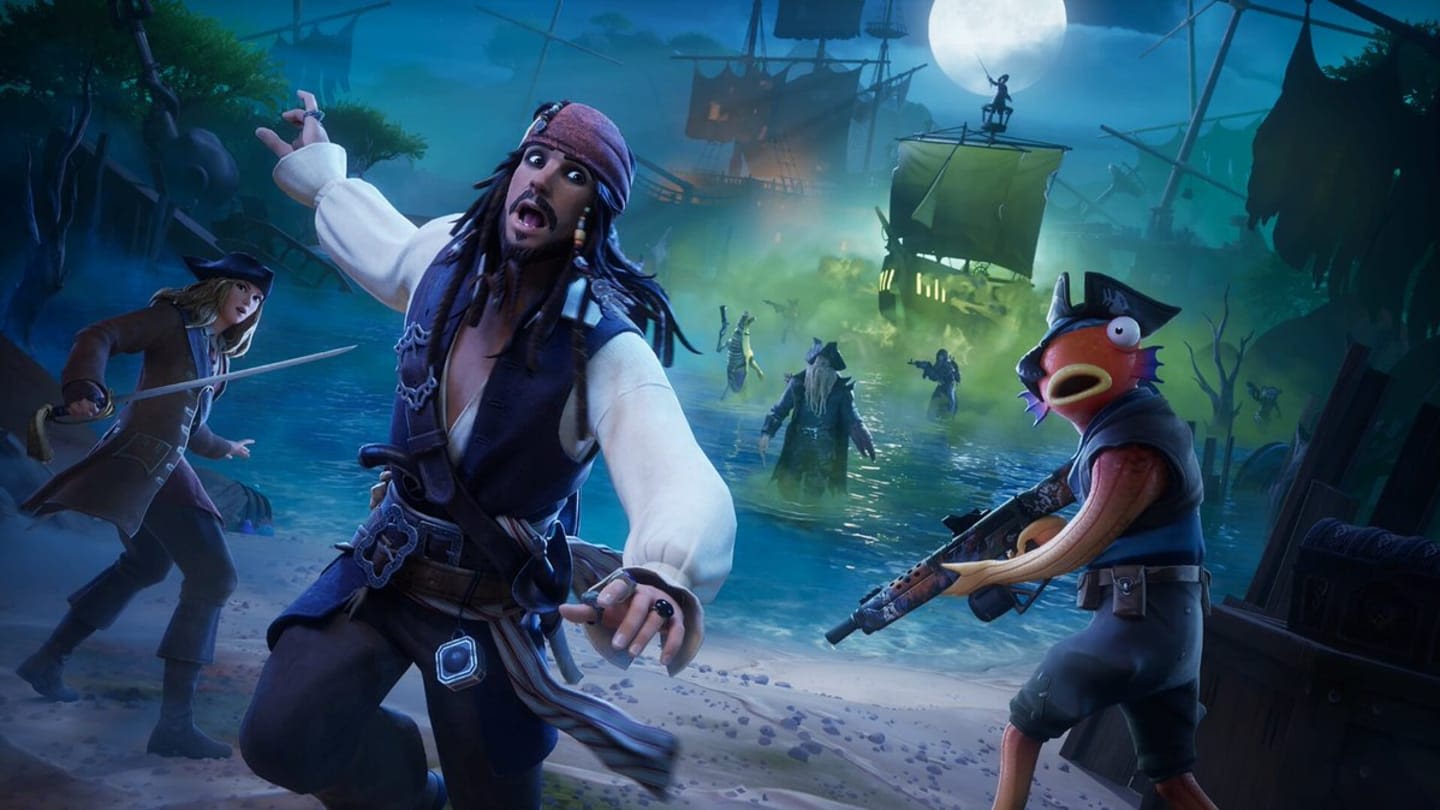 Fortnite x Pirates of the Caribbean Launch Date and Content