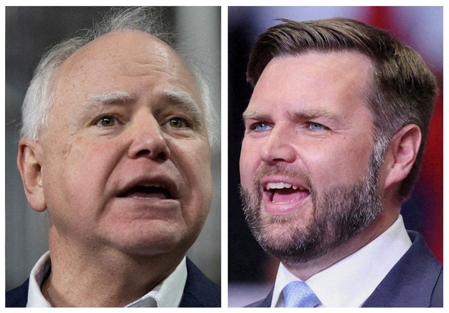 USAT poll: What do people think of vice presidential picks JD Vance and Tim Walz?