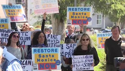 Santa Monica residents protest needle distribution in city parks