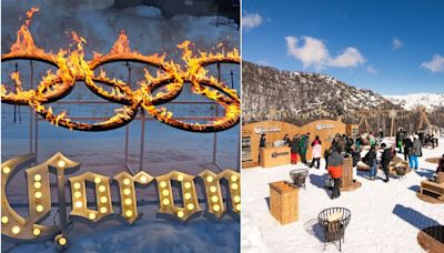 Entre cervezas y esquí: así se celebró la ceremonia inaugural de los Juegos Olímpicos en Chillán