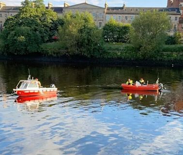 Glasgow's River Clyde searched by emergency services following incident