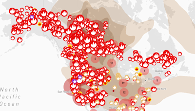 Wildfire smoke arrives in Rochester: Wildfire map and air quality in your area