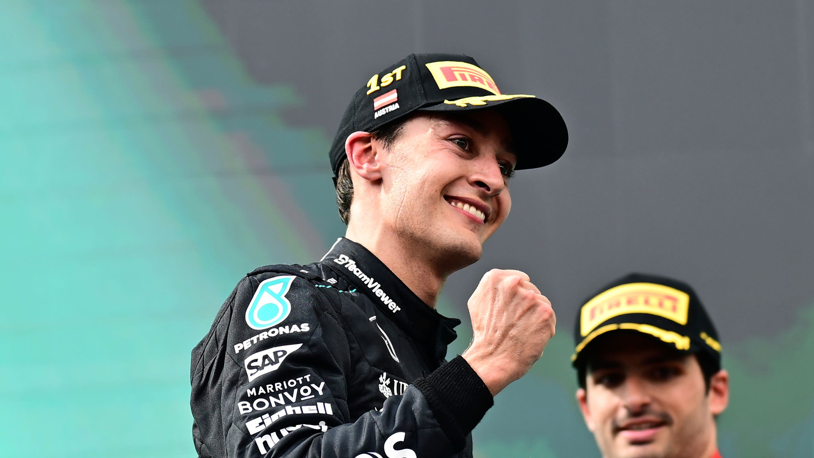 George Russell wins in Austria after Max Verstappen and Lando Norris collide