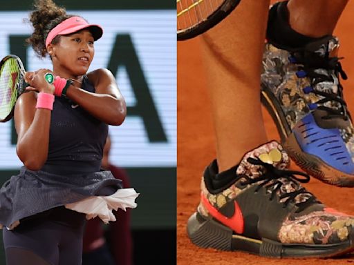 Naomi Osaka Calls New Nike Sneakers ‘The Most Beautiful Tennis Shoes Ever’ at the French Open