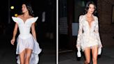 Kendall Jenner Changed Into 2 Fabulous Little White Dresses for the Met Gala After-Parties