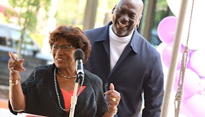 Michael Jordan speaks at opening of Wilmington family clinic bearing his name