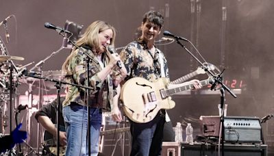 Vampire Weekend Bring Heather Gay From 'RHOSLC' Onstage To Play Cornhole At Kilby Block Party