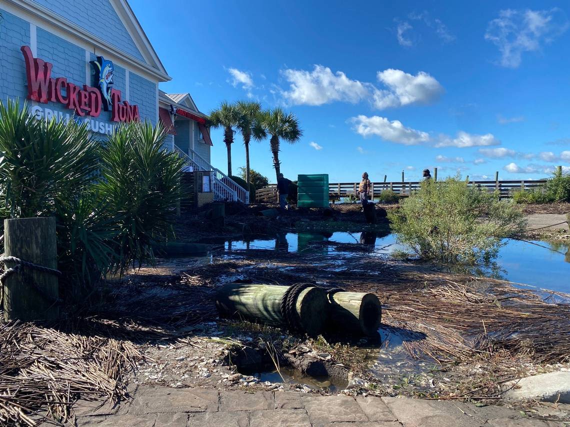 Sailboat once owned by Tom Selleck sinks in Murrells Inlet after being removed from beach