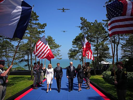 Watch: World leaders mark D-Day 80th anniversary in France