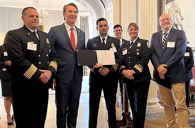 James City County Fire Department receives top state EMS honors