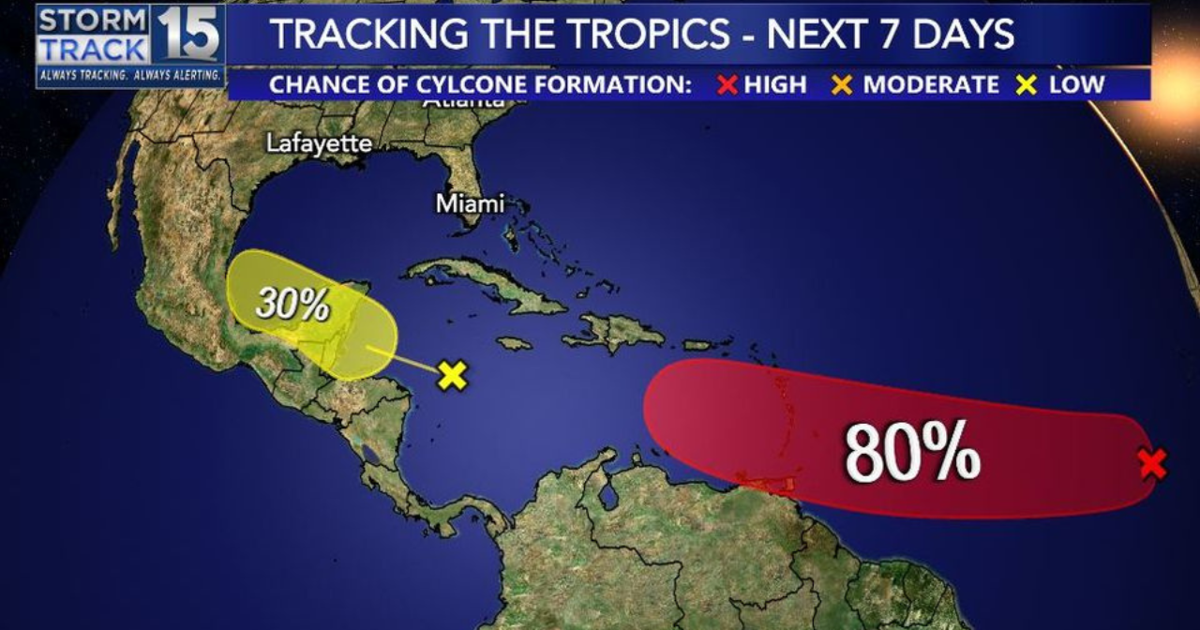 Tracking 2 areas in Atlantic, including likely next tropical depression or storm