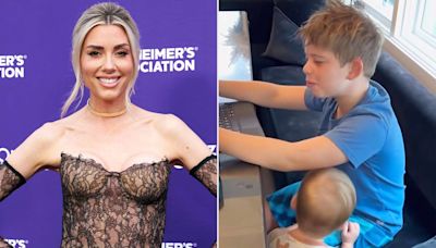 Heather Rae El Moussa Shares Adorable Photo of Son Tristan 'Trying to Get' His Big Brother Brayden's Attention