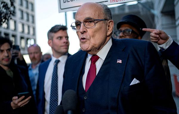 Rudy Giuliani’s creditors rail over his 60 Amazon purchases and Netflix subscriptions