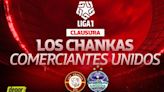 Los Chankas vs Comerciantes Unidos EN VIVO vía Liga 1 MAX por Torneo Clausura 2024