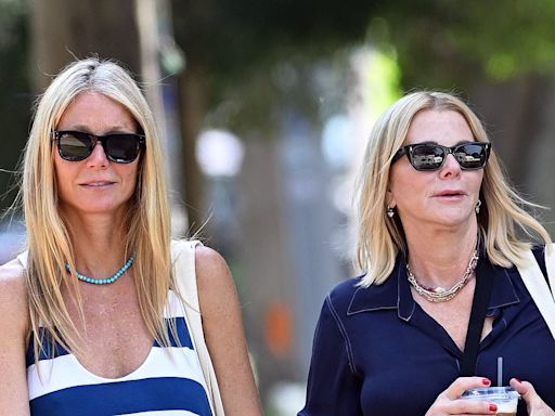Gwyneth Paltrow is the epitome of chicwith Sheryl Berkoff in New York