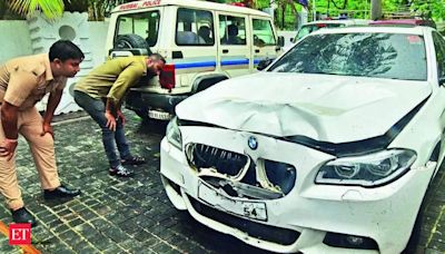 BMW accident: Sena leader, friend held; law equal for all, says Maharashtra CM Eknath Shinde - The Economic Times