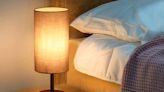 This $24 bedside lamp turns on with a finger tap and comes with USB ports to charge your phone