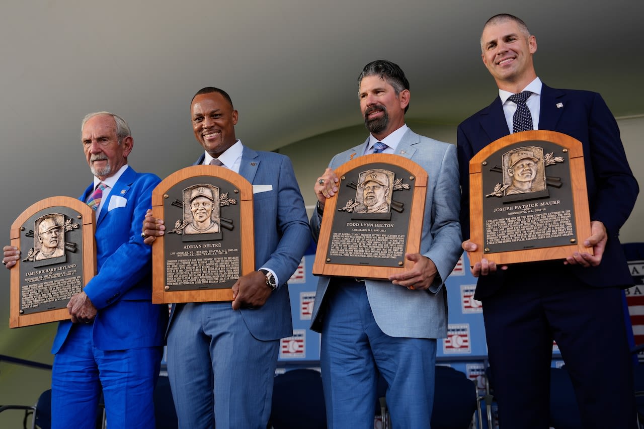 Baseball Hall of Fame’s Class of 2024 inducted in Cooperstown (52 photos)