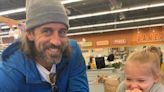 Aaron Rodgers has a cute encounter with a little girl while grocery shopping at Fresh Thyme Farmers Market