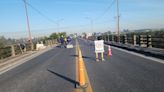 Puente Carretero: se levantó la restricción de tránsito y vuelven a circular los vehículos habilitados