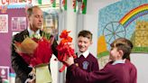 Prince William Accepts Sweet Gifts for Kate Middleton and Their Kids at Welsh School: 'He Was Really Grateful'