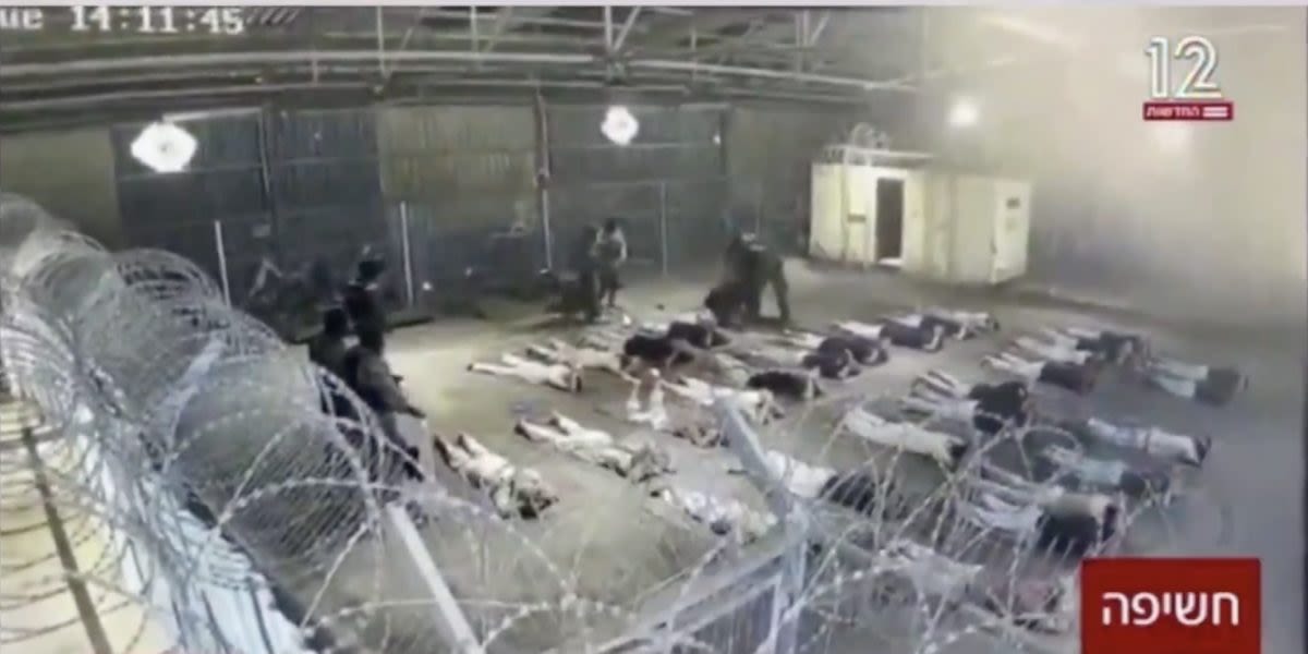 Video of Sexual Abuse at Israeli Prison Is Just Latest Evidence Sde Teiman is a Torture Site