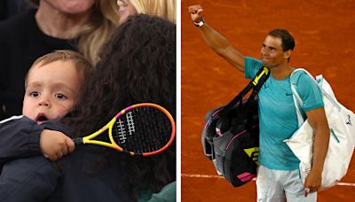 ...Million Richard Mille Watch at French Open 2024, Gets Support From Wife and ‘Baby Rafa’ for Match Against Alexander Zverev