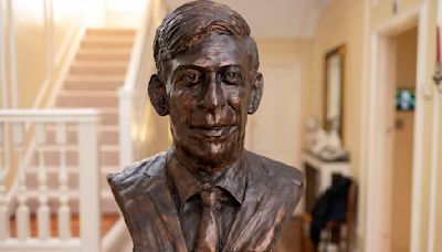 ANDREW PIERCE: Wanted: Buyer for a £35,000 bronze of Rishi Sunak