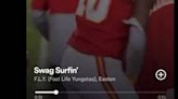Spotify is now using a video of the Chiefs’ Isiah Pacheco when ‘Swag Surfin’ plays